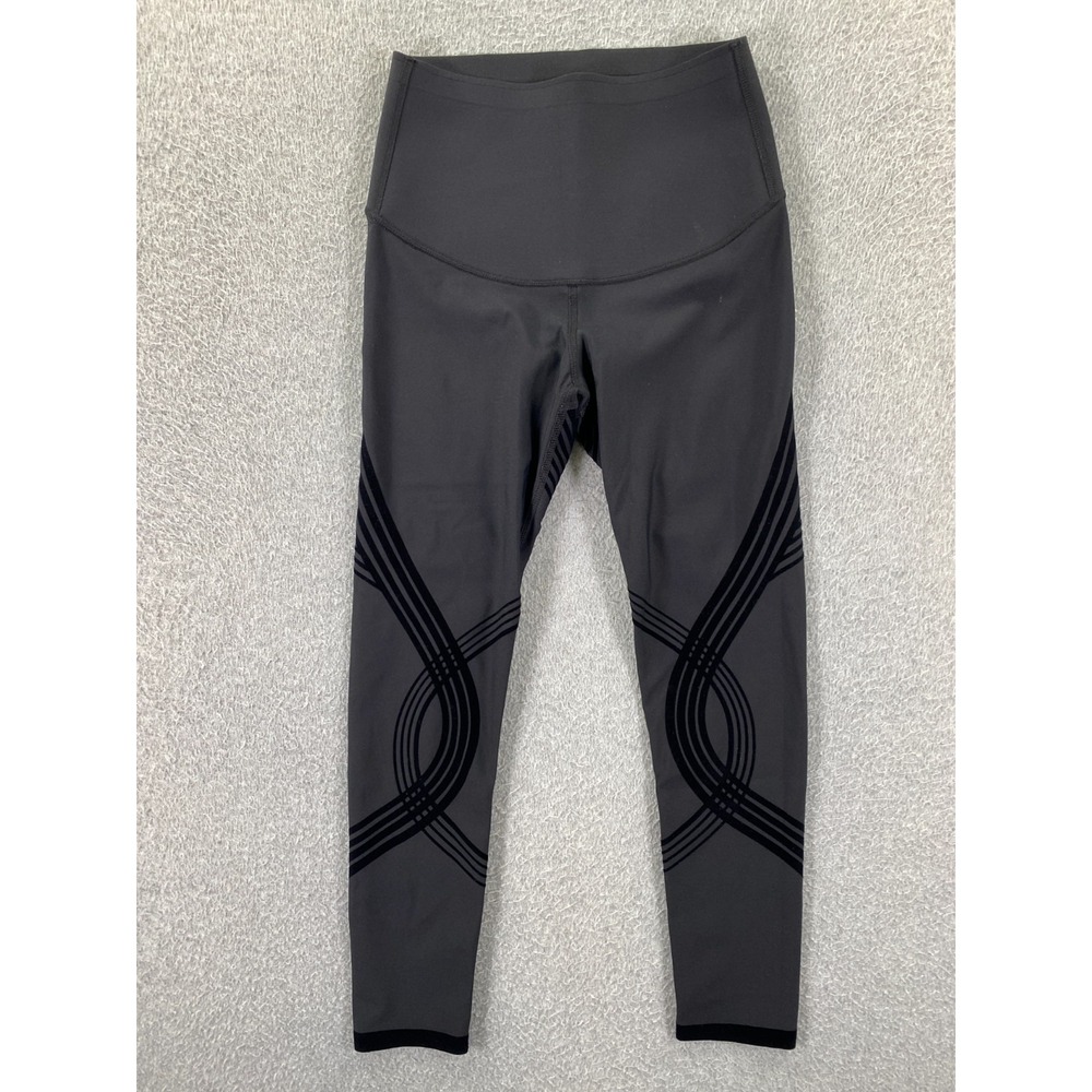 Fanka Leggings Womens S Black Body Sculpt Compression Butt Lift Crop Athletic